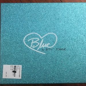 Betsey Johnson white/silver heels